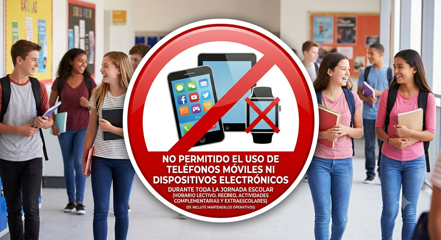 COMUNICACIÓN SOBRE EL USO DE MÓVIL EN HORARIO LECTIVO